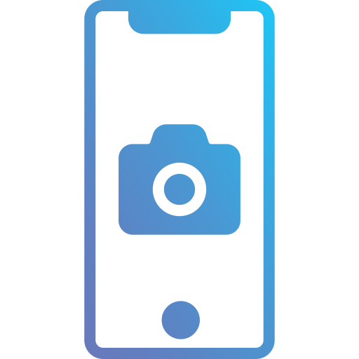 カメラ Generic Outline Gradient icon