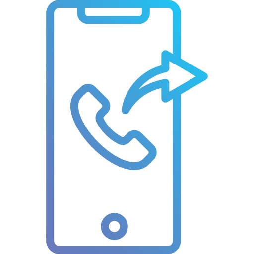 Outcoming call Generic Gradient icon