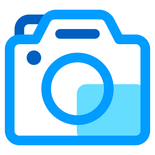 Camera Generic Blue icon