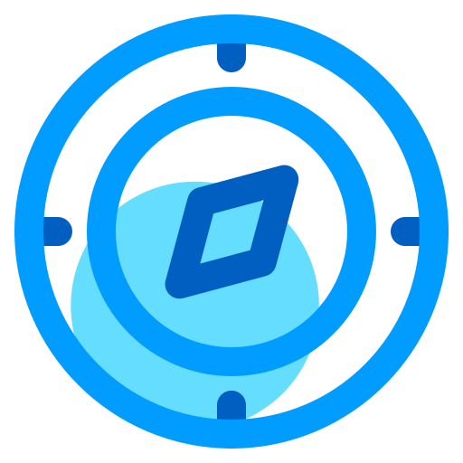 Compass Generic Blue icon