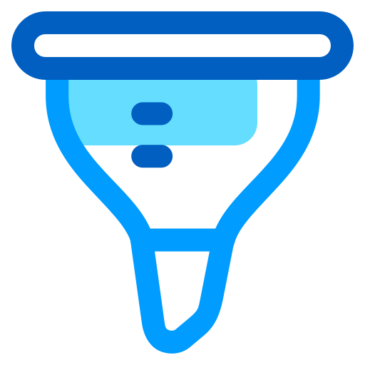 embudo Generic Blue icono