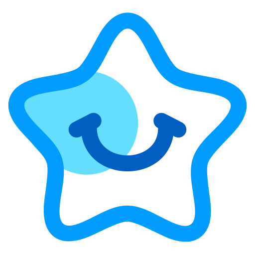 星 Generic Blue icon