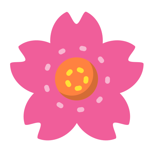 kwiat wiśni Generic Flat ikona