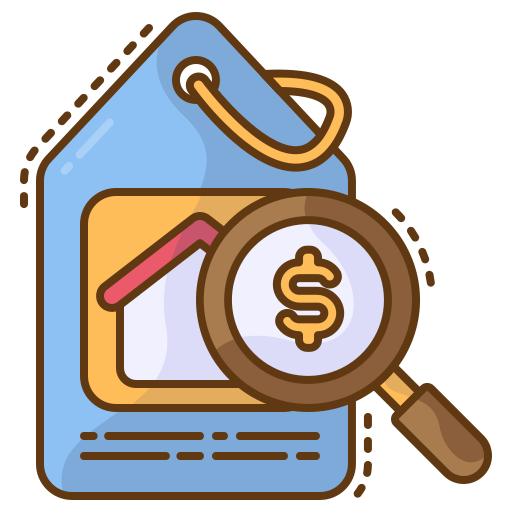 Search house Generic Outline Color icon