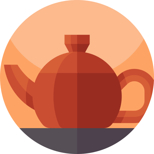 Заварочный чайник Geometric Flat Circular Flat иконка
