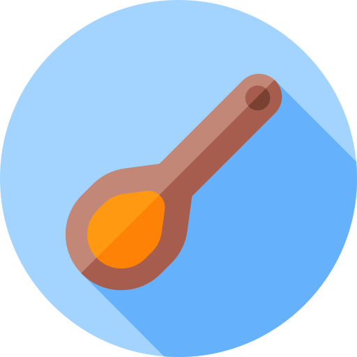 Spoon Flat Circular Flat icon