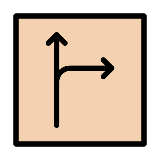 Two arrow Vector Stall Lineal Color icon