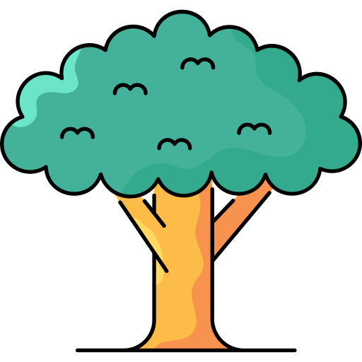 natur Generic Thin Outline Color icon