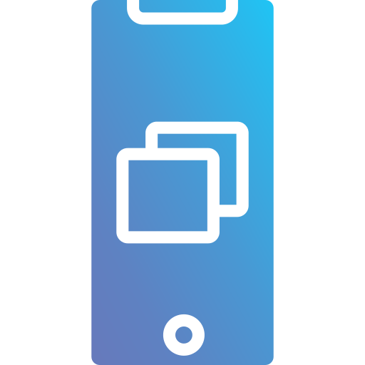 Copy Generic Flat Gradient icon