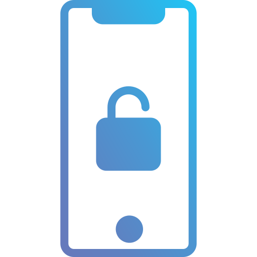 ロックを解除する Generic Outline Gradient icon