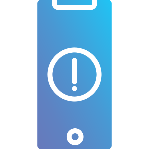 signo de exclamación Generic Flat Gradient icono