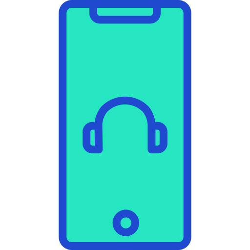 auricular Generic Blue icono