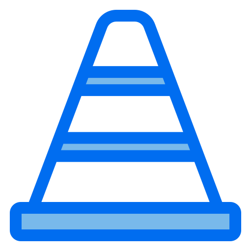 트래픽 콘 Generic Blue icon