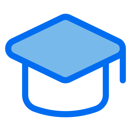 卒業 Generic Blue icon