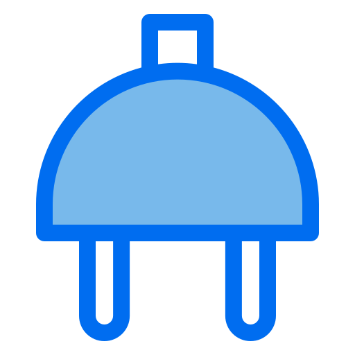 プラグ Generic Blue icon