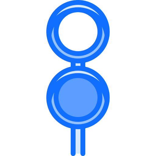 semáforos Coloring Blue icono