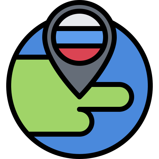 Location Coloring Color icon