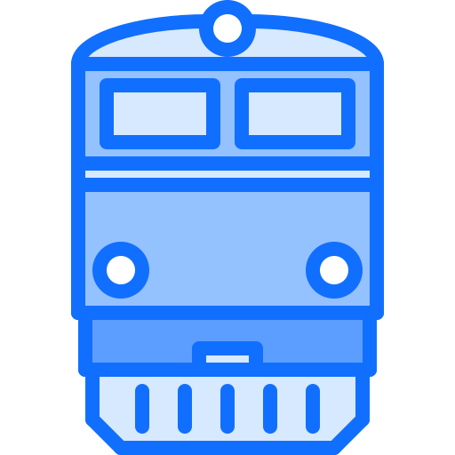 treno Coloring Blue icona