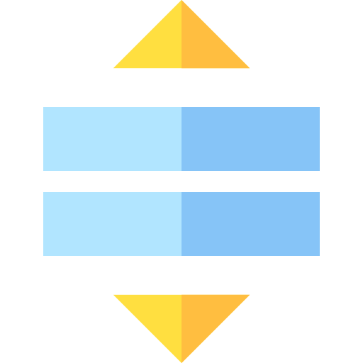 reordenar Basic Straight Flat icono