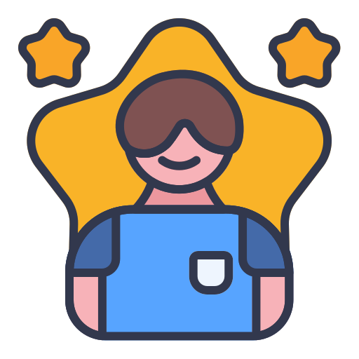 superstar Generic Outline Color icon