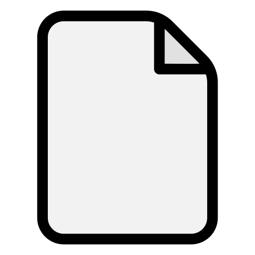 File Generic Outline Color icon