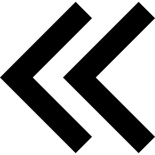 chevron sinistro Generic Glyph icona