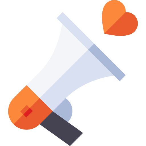 Megaphone Basic Straight Flat icon