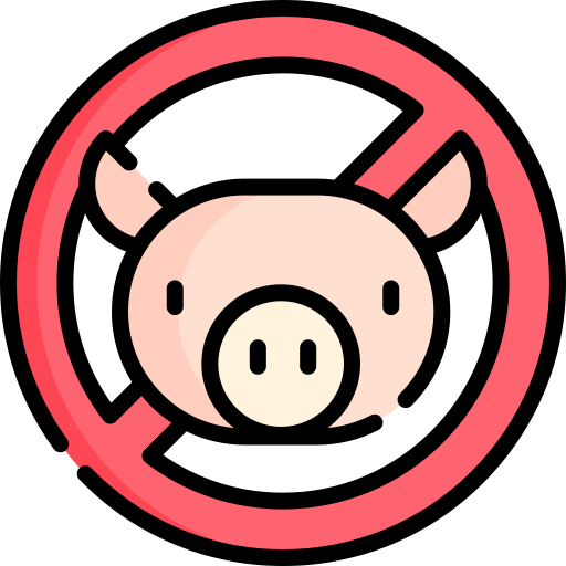 豚肉なし Special Lineal color icon