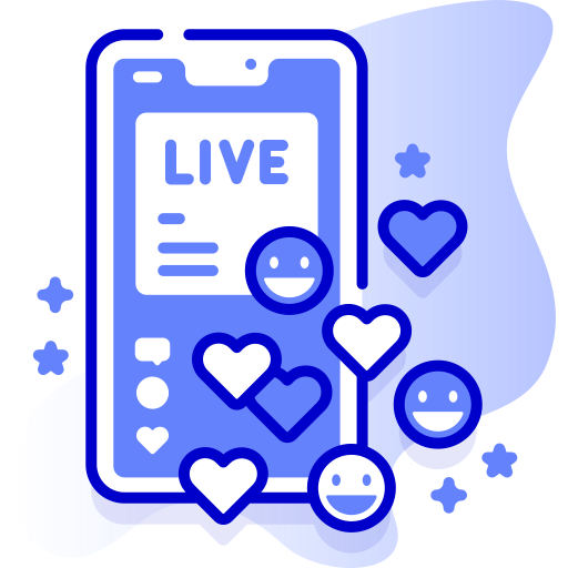 Live stream Special Ungravity Lineal icon