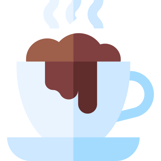 Hot chocolate Basic Straight Flat icon