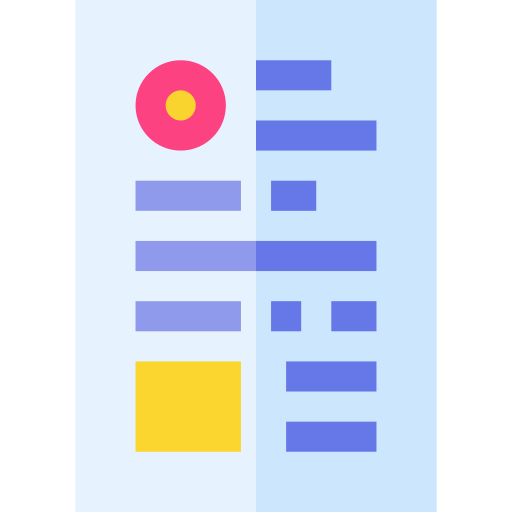 Assignment Basic Straight Flat icon