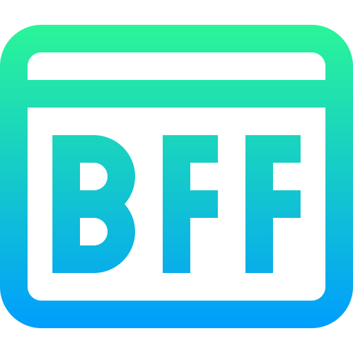 Bff Super Basic Straight Gradient icon