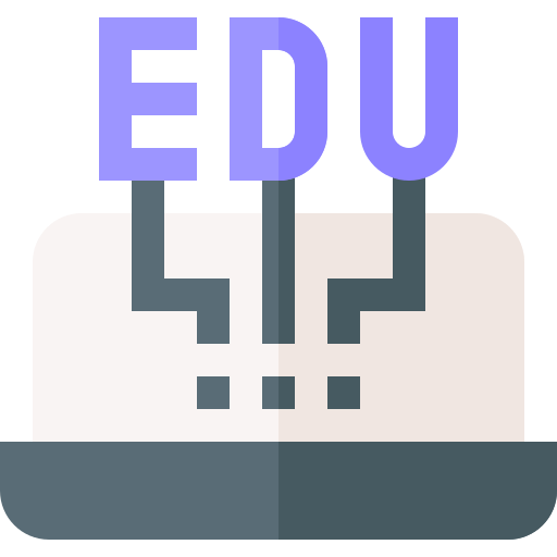 edu Basic Straight Flat ikona