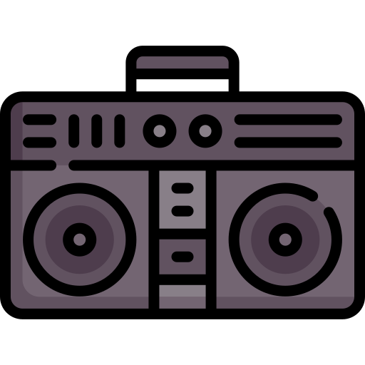 boombox Special Lineal color icono