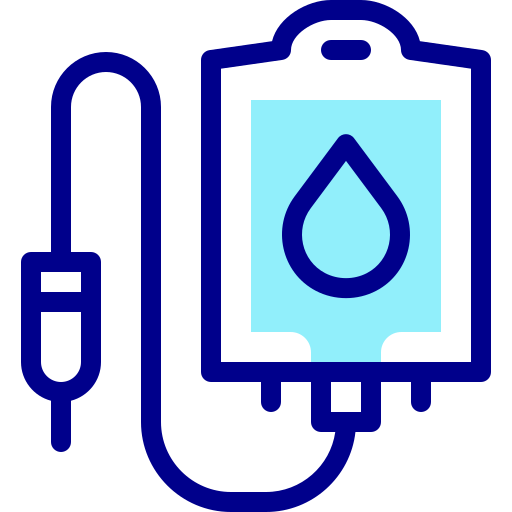 trasfusione di sangue Detailed Mixed Lineal color icona