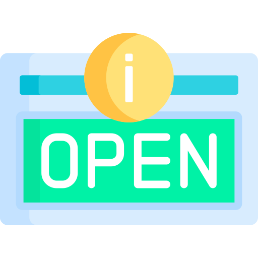 オープンサイン Special Flat icon