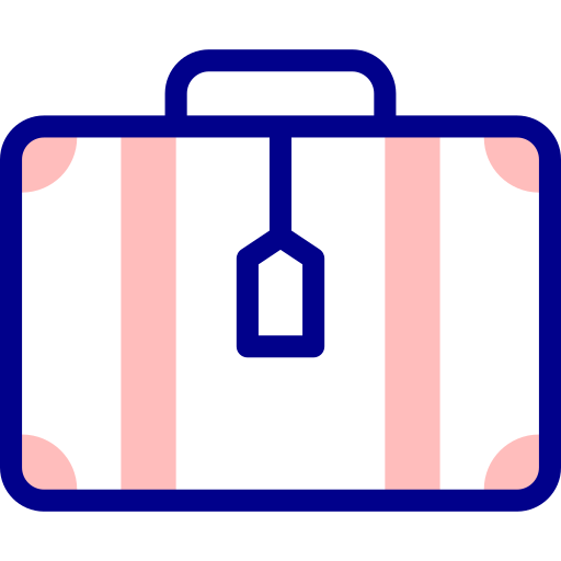 Багаж Detailed Mixed Lineal color иконка