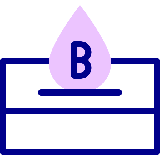 헌혈 Detailed Mixed Lineal color icon