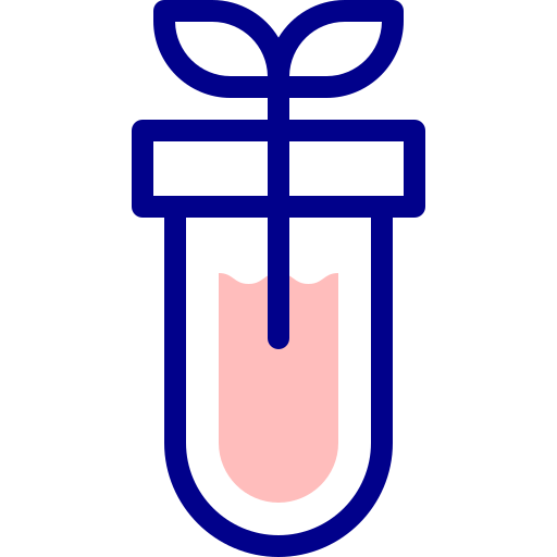 Biology Detailed Mixed Lineal color icon