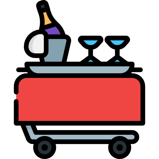 ルームサービス Special Lineal color icon