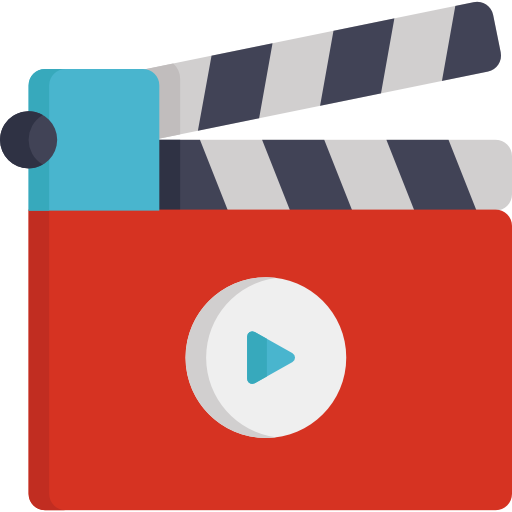 clapperboard Special Flat icon