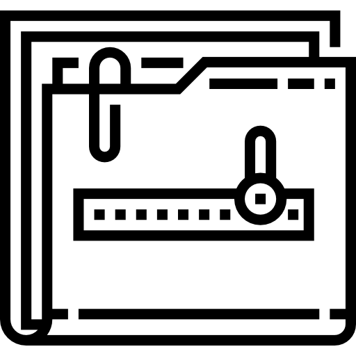 폴더 Detailed Straight Lineal icon