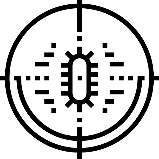 바이러스 Detailed Straight Lineal icon