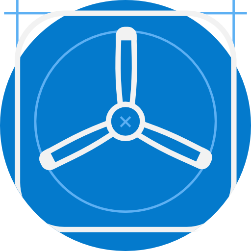 vuelo de prueba Detailed Flat Circular Flat icono