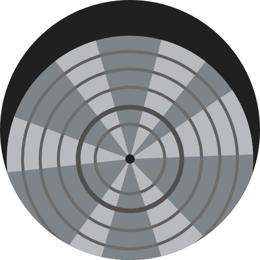 logika Detailed Flat Circular Flat ikona