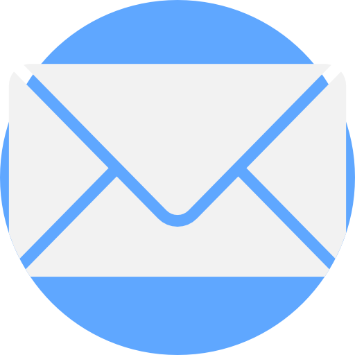 courrier Detailed Flat Circular Flat Icône