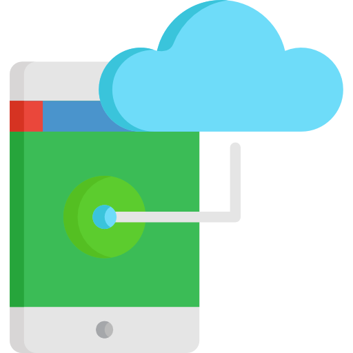 Cloud computing Special Flat icon