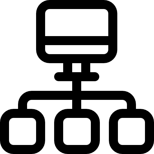 모니터링 Basic Rounded Lineal icon