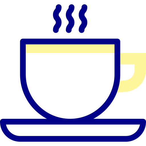 tasse à thé Detailed Mixed Lineal color Icône