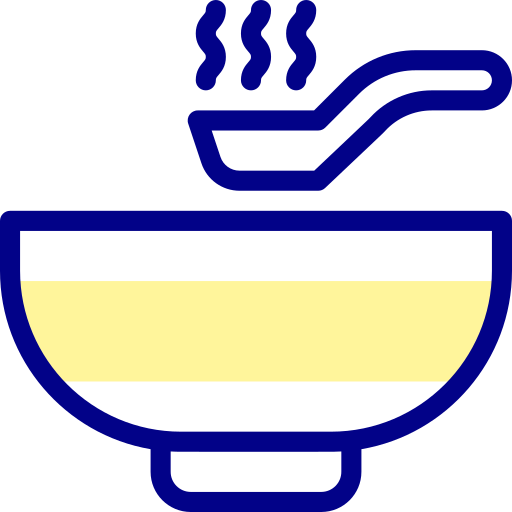 Soup Detailed Mixed Lineal color icon